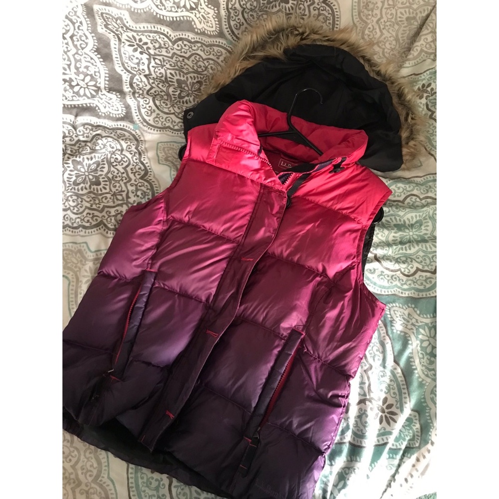 LL bean winter vest